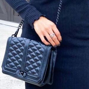 Rebecca Minkoff Love Leather Crossbody Bag | Used in Good Condition